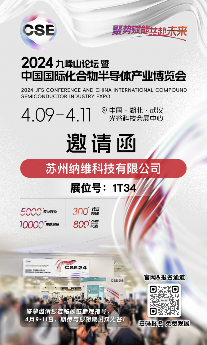 邀請函 蘇州納維科技有限公司